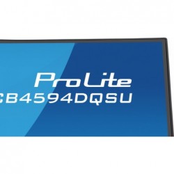Monitor ProLite 44.5 cala XCB4594DQSU-B1 ,VA,DQHD,2xDP,2xHDMI,1500R,32:9,      450 cd/m2,  3000:1, USB HUB x4 (2x Type-A, 2x Typ