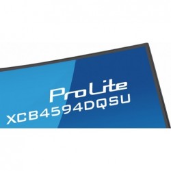 Monitor ProLite 44.5 cala XCB4594DQSU-B1 ,VA,DQHD,2xDP,2xHDMI,1500R,32:9,      450 cd/m2,  3000:1, USB HUB x4 (2x Type-A, 2x Typ