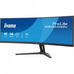 Monitor ProLite 44.5 cala XCB4594DQSU-B1 ,VA,DQHD,2xDP,2xHDMI,1500R,32:9,      450 cd/m2,  3000:1, USB HUB x4 (2x Type-A, 2x Typ