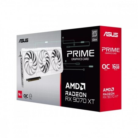 Karta graficzna Radeon RX 9070 XT PRIME OC WHITE 16GB GDDR6 256bit 3DP/HDMI