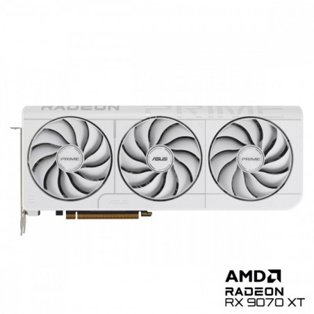 Karta graficzna Radeon RX 9070 XT PRIME OC WHITE 16GB GDDR6 256bit 3DP/HDMI