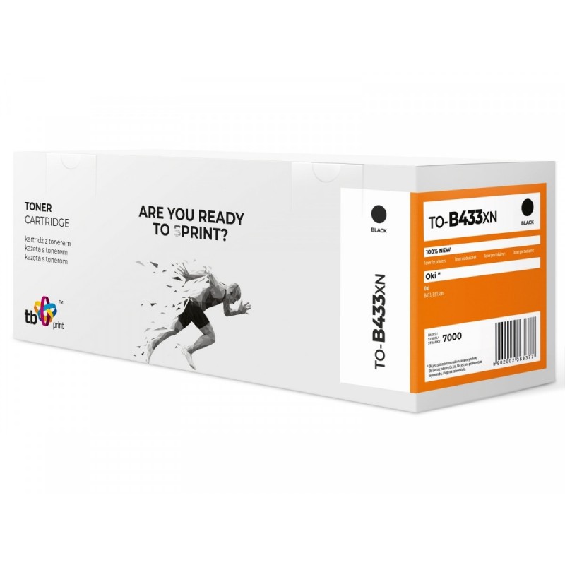 Toner do OKI B433/513 TO-B433XN BK 100% nowy