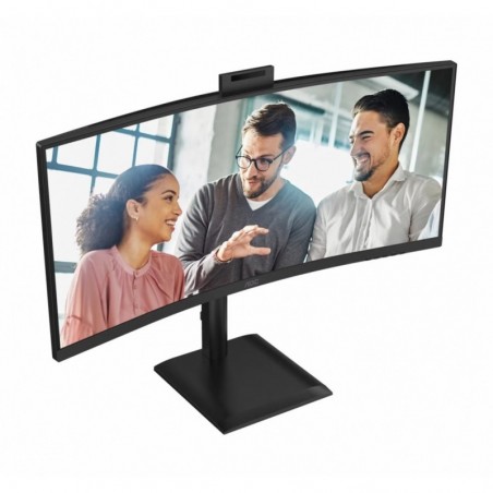 Monitor 34 cale CU34E4CW Curved VA 120Hz HDMIx2 DP RJ45 USB-C HAS Kamera
