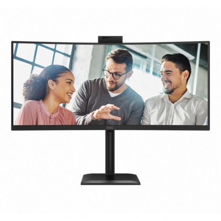 Monitor 34 cale CU34E4CW Curved VA 120Hz HDMIx2 DP RJ45 USB-C HAS Kamera