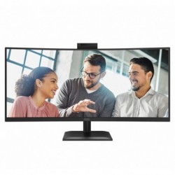 Monitor 34 cale CU34E4CW Curved VA 120Hz HDMIx2 DP RJ45 USB-C HAS Kamera