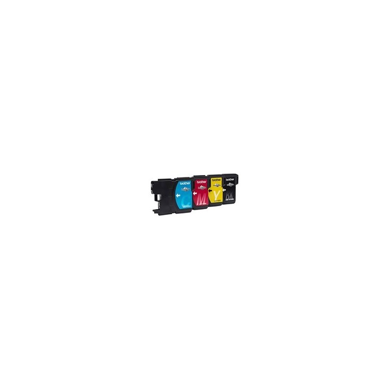 BROTHER LC1100VALBP Zestaw Brother LC1100 CMYK Blister Pack 450str MFC6490CW / DCP6690CW