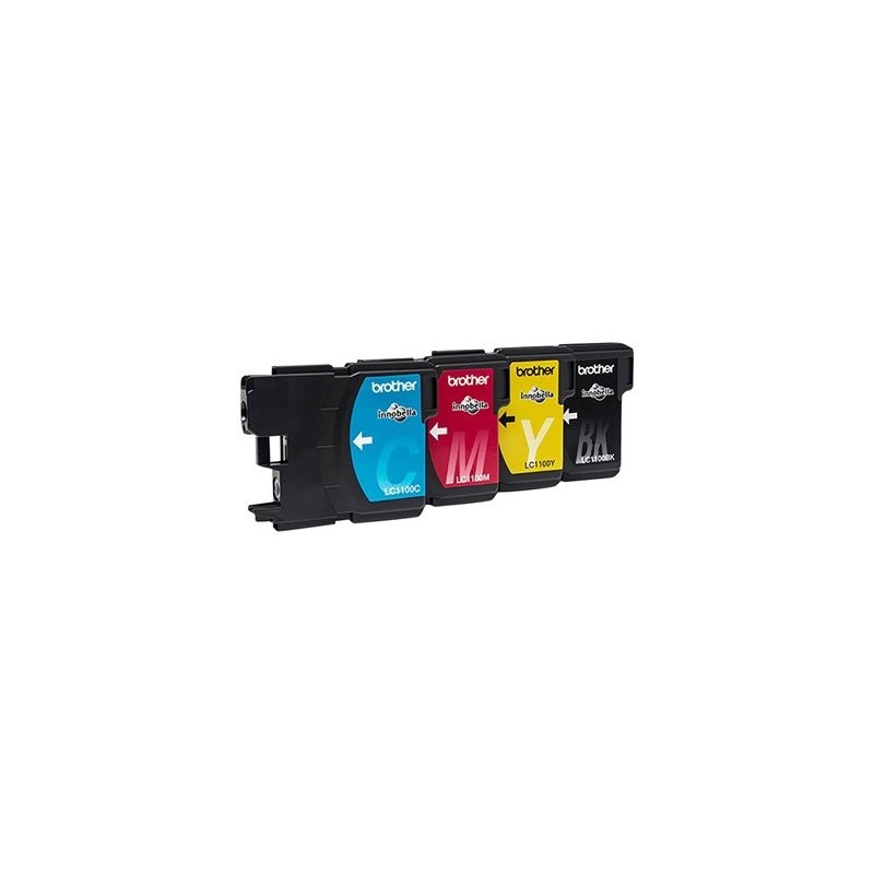 BROTHER LC1100VALBP Zestaw Brother LC1100 CMYK Blister Pack 450str MFC6490CW / DCP6690CW