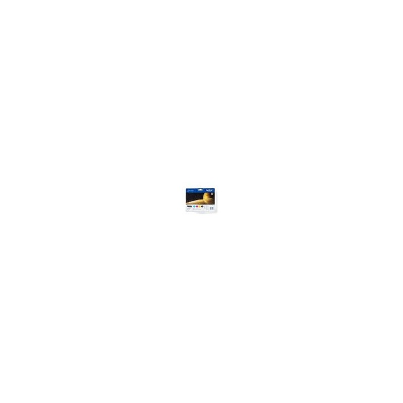 BROTHER LC1100VALBP Zestaw Brother LC1100 CMYK Blister Pack 450str MFC6490CW / DCP6690CW