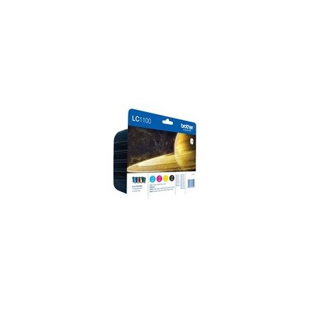BROTHER LC1100VALBP Zestaw Brother LC1100 CMYK Blister Pack 450str MFC6490CW / DCP6690CW