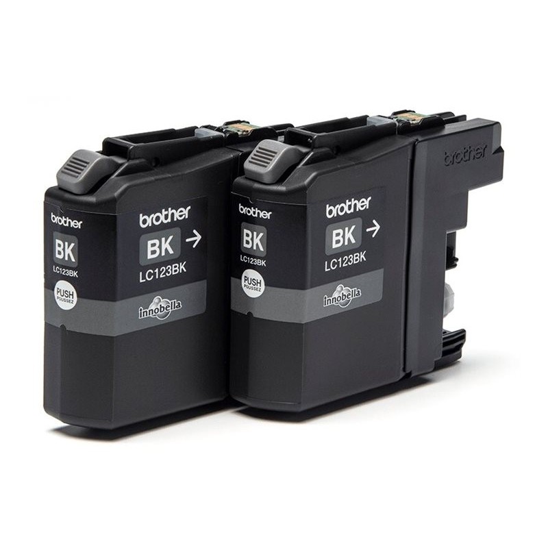 BROTHER LC123BKBP2 Tusz Brother LC123BKBP2 black Blister Pack (dwupak) 600str MFC-J4510DW BROTHER LC123BKBP2 Tusz Brother LC123BKBP2 black Blister Pack (dwupak) 600str MFC-J4510DW