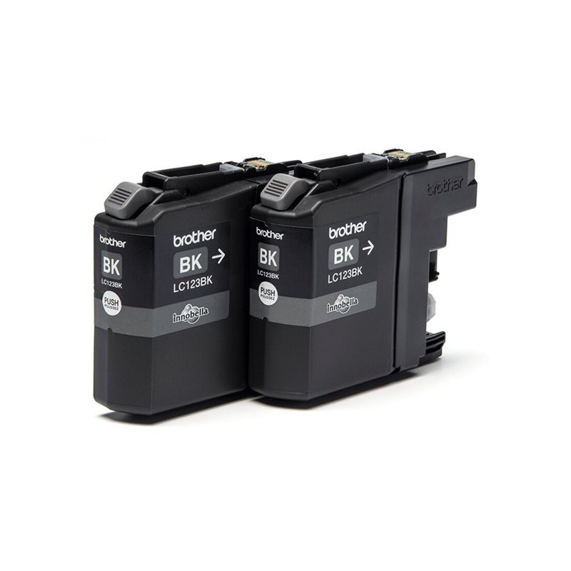 BROTHER LC123BKBP2 Tusz Brother LC123BKBP2 black Blister Pack (dwupak) 600str MFC-J4510DW BROTHER LC123BKBP2 Tusz Brother LC123BKBP2 black Blister Pack (dwupak) 600str MFC-J4510DW