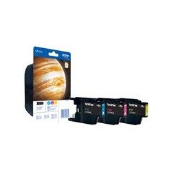 BROTHER LC1240RBWBP Zestaw Brother LC1240RBWBP CMY Blister Pack 600str DCP-J925DW / MFC-J430W
