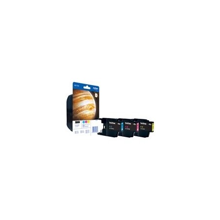 BROTHER LC1240RBWBP Zestaw Brother LC1240RBWBP CMY Blister Pack 600str DCP-J925DW / MFC-J430W