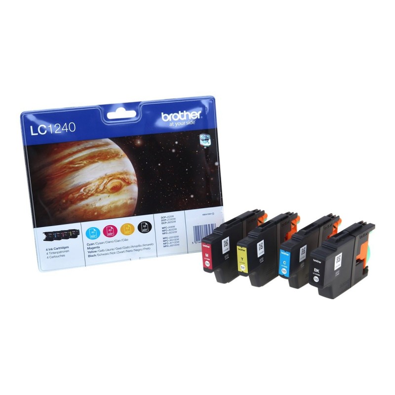 BROTHER LC1240VALBP Brother LC1240VALBP Cartus Black, Cyan, Magenta, Yellow - 600 pagini