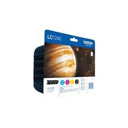 BROTHER LC1240VALBP Brother LC1240VALBP Cartus Black, Cyan, Magenta, Yellow - 600 pagini