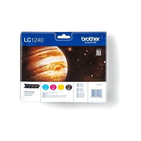BROTHER LC1240VALBP Brother LC1240VALBP Cartus Black, Cyan, Magenta, Yellow - 600 pagini