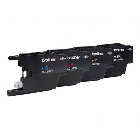 BROTHER LC1240VALBP Brother LC1240VALBP Cartus Black, Cyan, Magenta, Yellow - 600 pagini