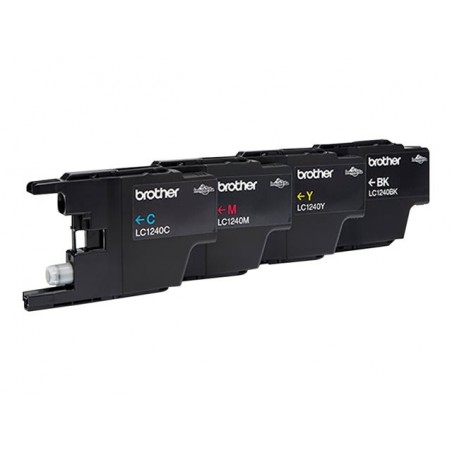 BROTHER LC1240VALBP Brother LC1240VALBP Cartus Black, Cyan, Magenta, Yellow - 600 pagini