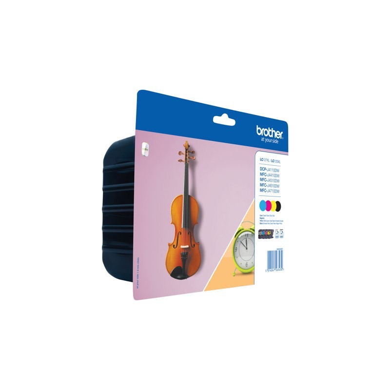 BROTHER LC127XLVALBP Zestaw Brother LC127XLVALBP CMYK Blister Pack 1 200str MFC-J4510DW
