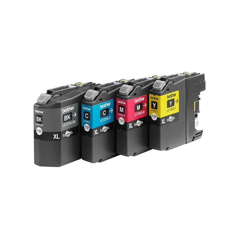 BROTHER LC127XLVALBP Zestaw Brother LC127XLVALBP CMYK Blister Pack 1 200str MFC-J4510DW