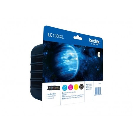 BROTHER LC1280XLVALBP Brother LC1280XLVALBP Cartus Black, Cyan, Magenta, Yellow, MFCJ6910 -2400 pagini
