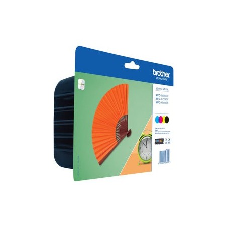 BROTHER LC129XLVALBP Brother LC129XLVALBP Cartus Black, Cyan, Magenta, Yellow - 2400 pagini