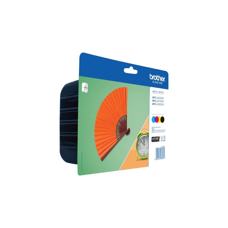 BROTHER LC129XLVALBP Brother LC129XLVALBP Cartus Black, Cyan, Magenta, Yellow - 2400 pagini