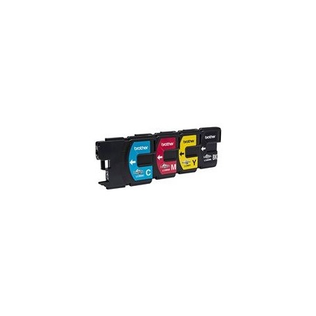 BROTHER LC980VALBP Zestaw Brother LC980 CMYK Blister Pack 300str DCP145C / DCP165C / MFC250C