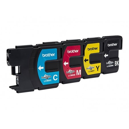 BROTHER LC980VALBP Zestaw Brother LC980 CMYK Blister Pack 300str DCP145C / DCP165C / MFC250C