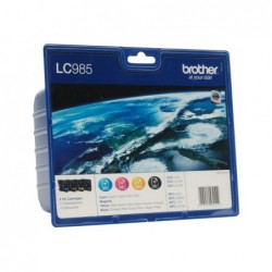 BROTHER LC985VALBP Zestaw Brother LC985 CMYK Blister Pack 300str DCP-J125 / J315W / J515W BROTHER LC985VALBP Zestaw Brother LC985 CMYK Blister Pack 300str DCP-J125 / J315W / J515W