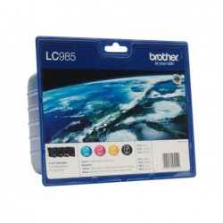 BROTHER LC985VALBP Zestaw Brother LC985 CMYK Blister Pack 300str DCP-J125 / J315W / J515W BROTHER LC985VALBP Zestaw Brother LC985 CMYK Blister Pack 300str DCP-J125 / J315W / J515W