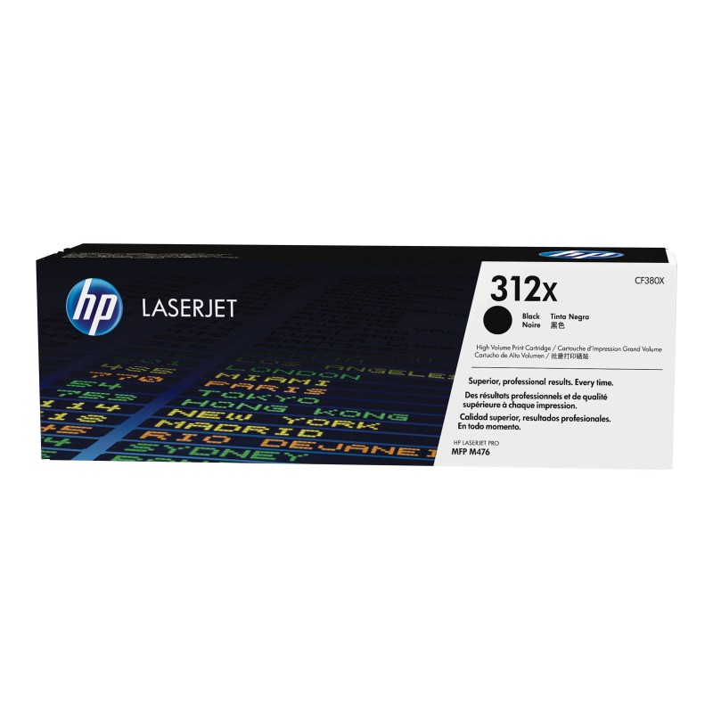 HP CF380X Toner HP 312X black 4400str MFP M476 series