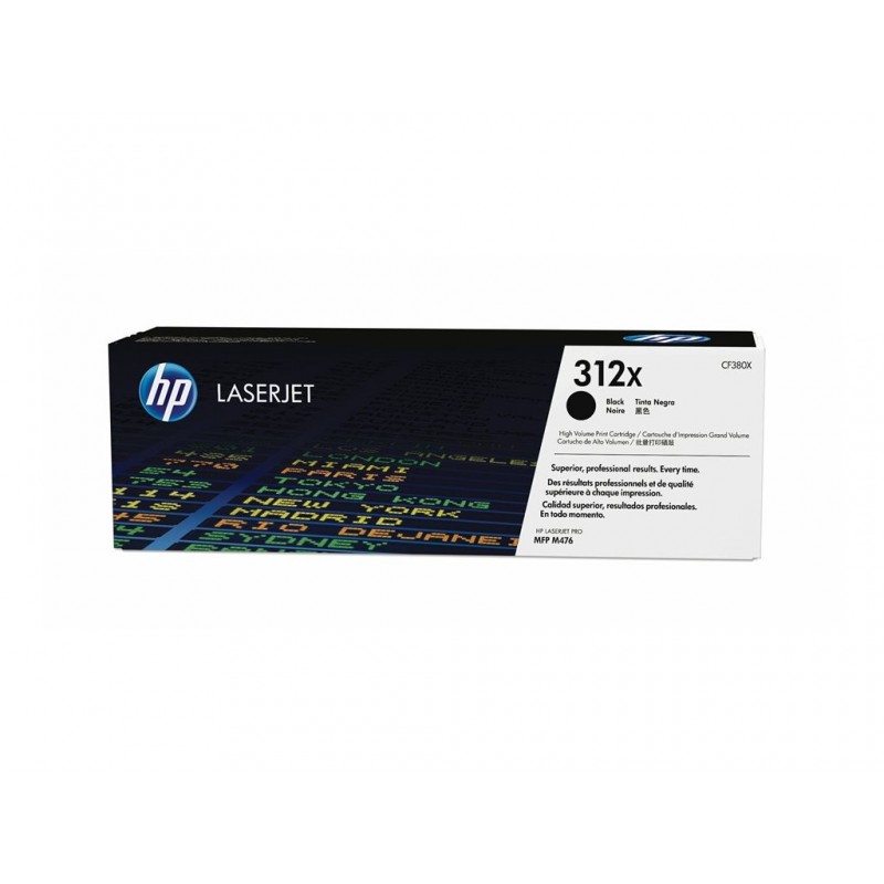 HP CF380X Toner HP 312X black 4400str MFP M476 series