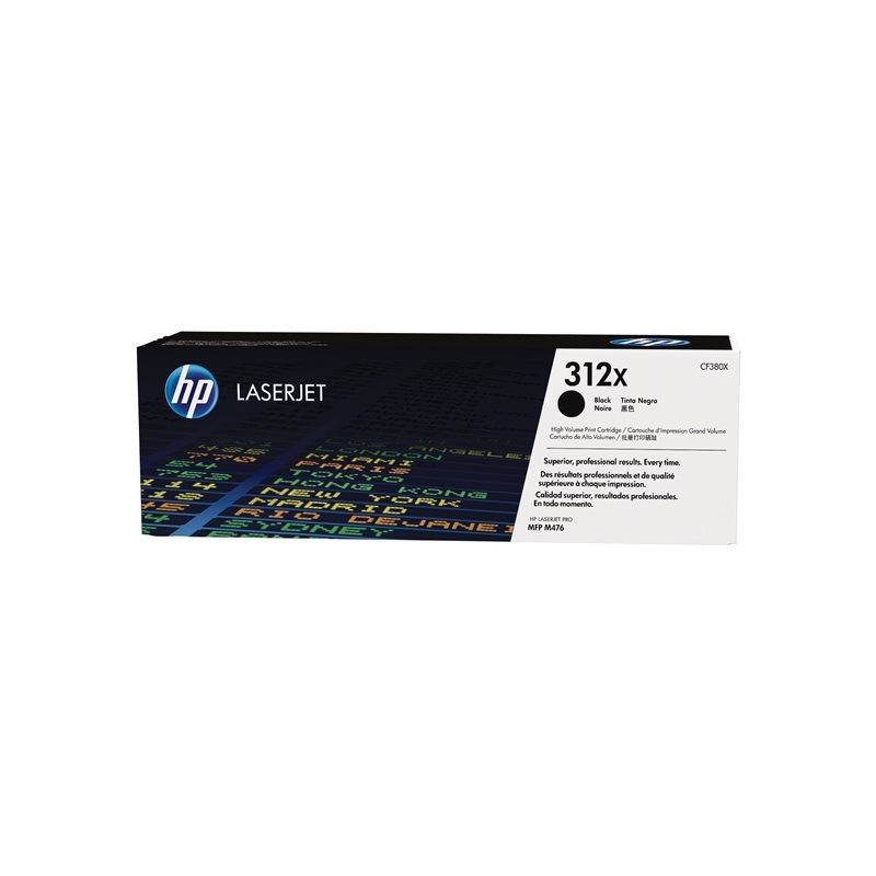 HP CF380X Toner HP 312X black 4400str MFP M476 series
