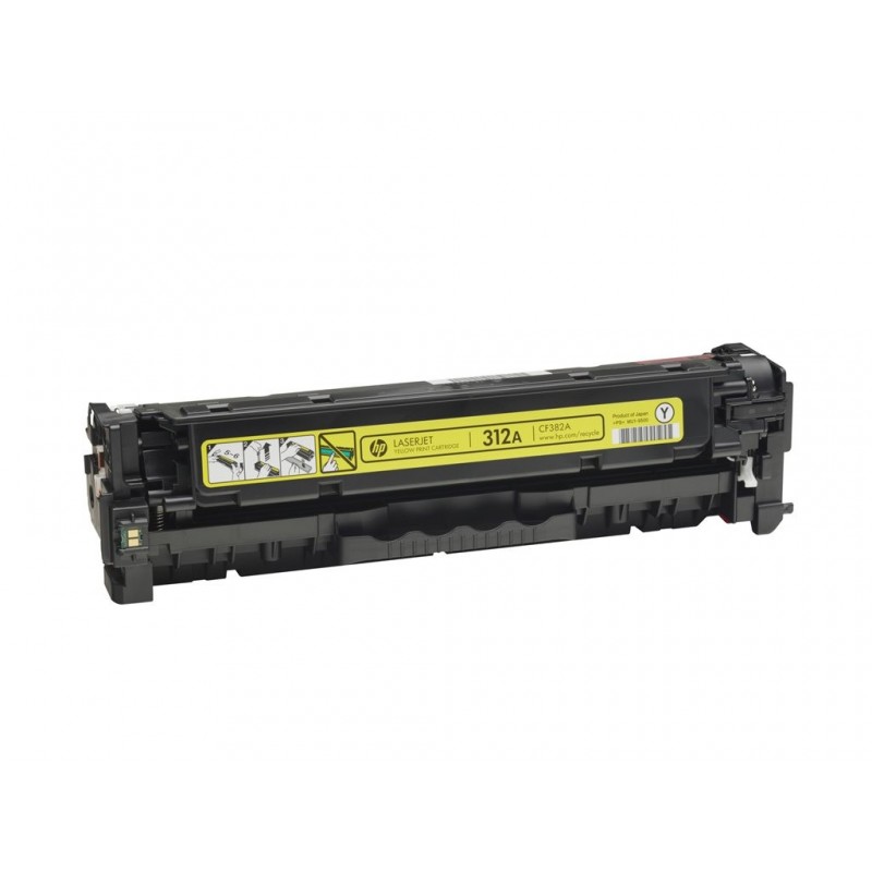 HP CF382A Toner HP 312A yellow 2700str MFP M476 series HP CF382A Toner HP 312A yellow 2700str MFP M476 series