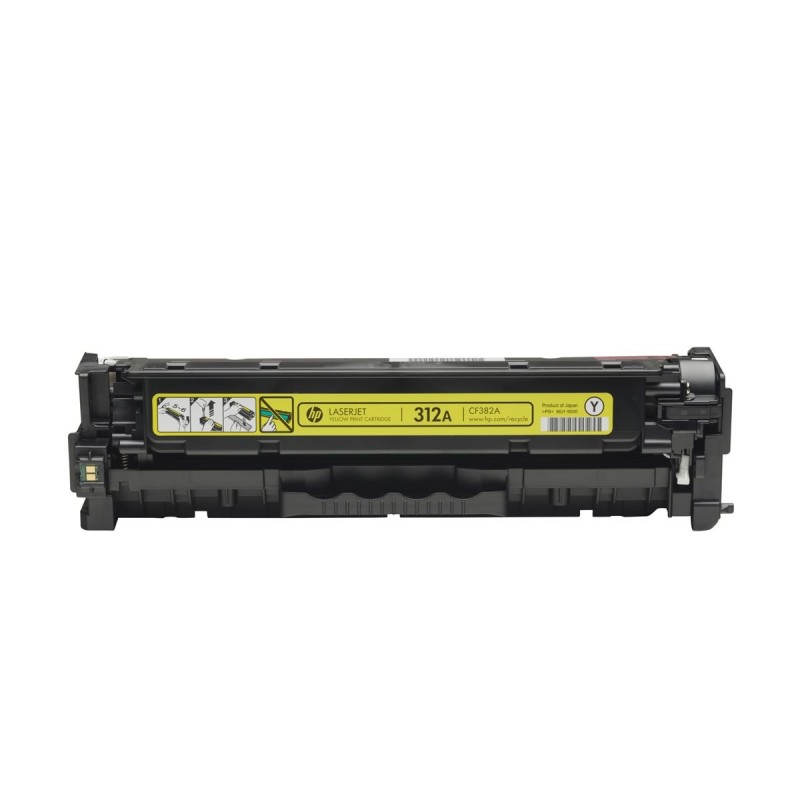 HP CF382A Toner HP 312A yellow 2700str MFP M476 series HP CF382A Toner HP 312A yellow 2700str MFP M476 series