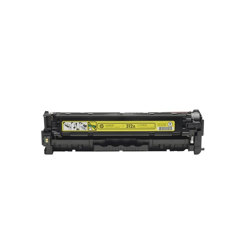 HP CF382A Toner HP 312A yellow 2700str MFP M476 series HP CF382A Toner HP 312A yellow 2700str MFP M476 series