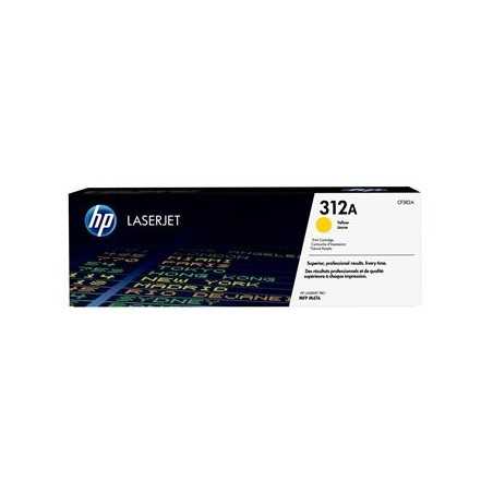 HP CF382A Toner HP 312A yellow 2700str MFP M476 series HP CF382A Toner HP 312A yellow 2700str MFP M476 series