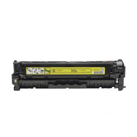 HP CF382A Toner HP 312A yellow 2700str MFP M476 series HP CF382A Toner HP 312A yellow 2700str MFP M476 series