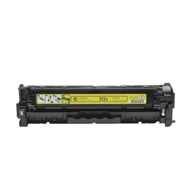 HP CF382A Toner HP 312A yellow 2700str MFP M476 series HP CF382A Toner HP 312A yellow 2700str MFP M476 series