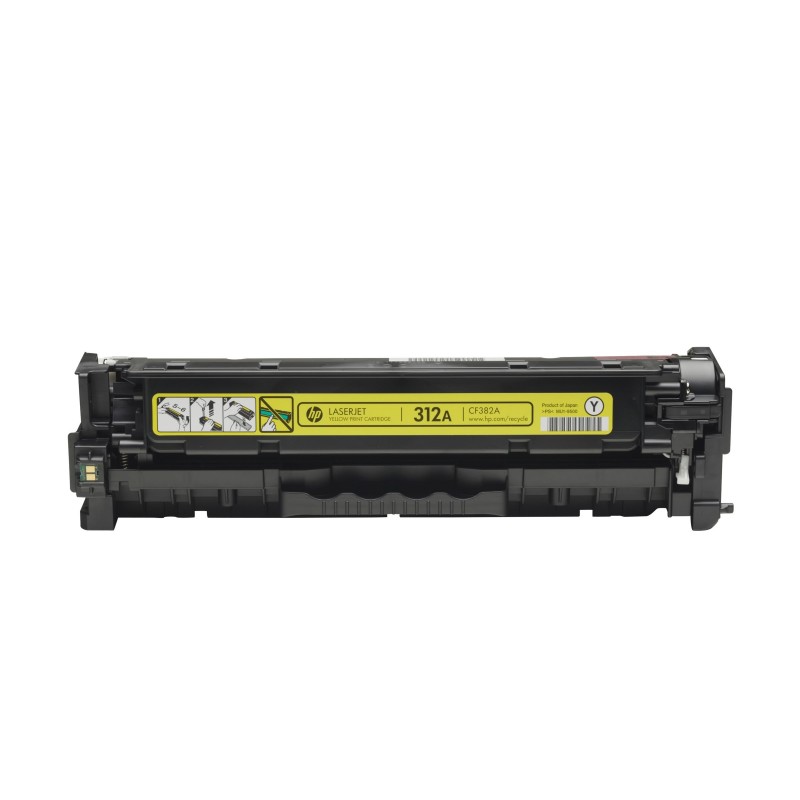 HP CF382A Toner HP 312A yellow 2700str MFP M476 series HP CF382A Toner HP 312A yellow 2700str MFP M476 series