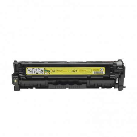 HP CF382A Toner HP 312A yellow 2700str MFP M476 series HP CF382A Toner HP 312A yellow 2700str MFP M476 series