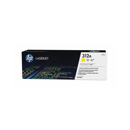HP CF382A Toner HP 312A yellow 2700str MFP M476 series HP CF382A Toner HP 312A yellow 2700str MFP M476 series