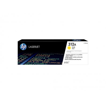 HP CF382A Toner HP 312A yellow 2700str MFP M476 series HP CF382A Toner HP 312A yellow 2700str MFP M476 series