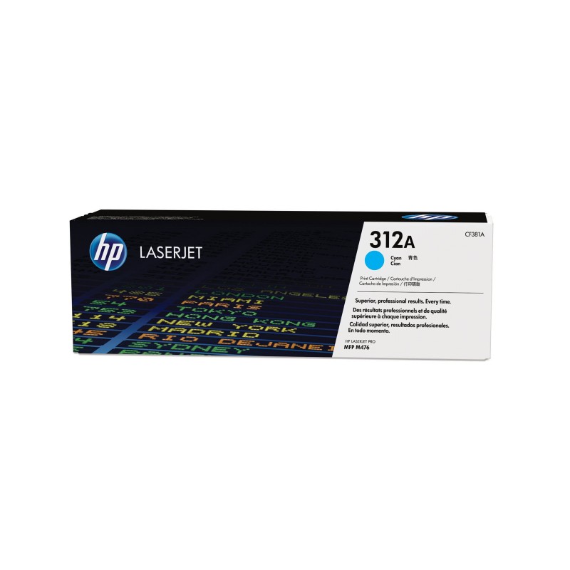 HP CF381A Toner HP 312A cyan 2700str MFP M476 series
