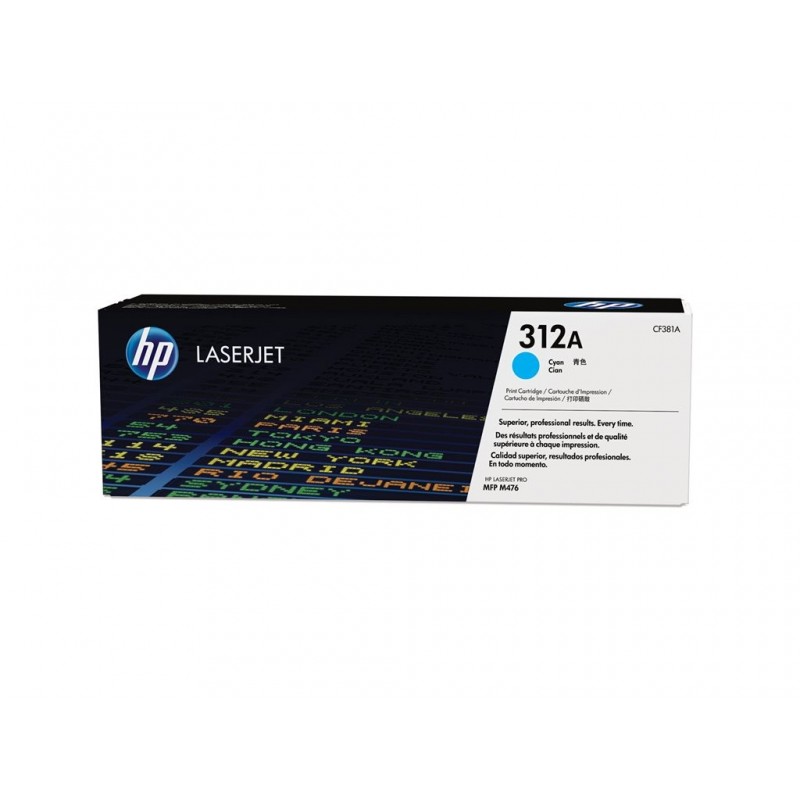 HP CF381A Toner HP 312A cyan 2700str MFP M476 series