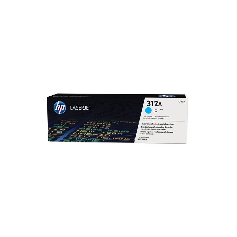 HP CF381A Toner HP 312A cyan 2700str MFP M476 series