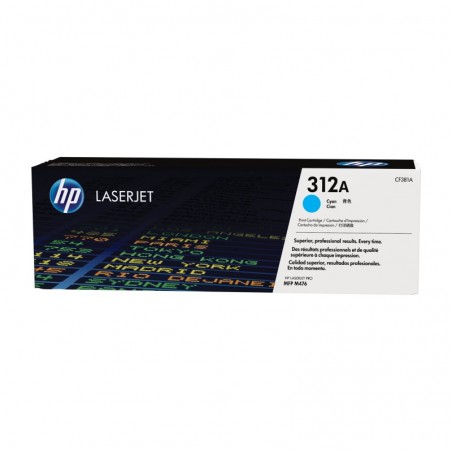 HP CF381A Toner HP 312A cyan 2700str MFP M476 series