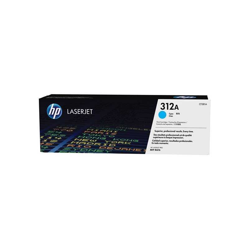 HP CF381A Toner HP 312A cyan 2700str MFP M476 series