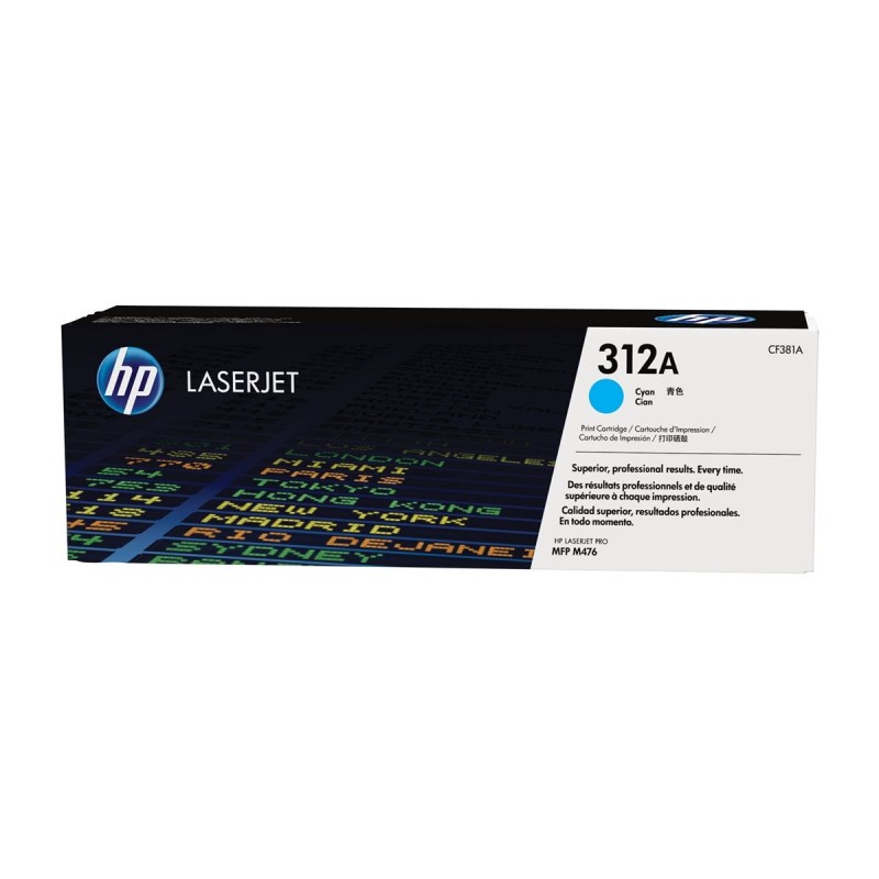 HP CF381A Toner HP 312A cyan 2700str MFP M476 series